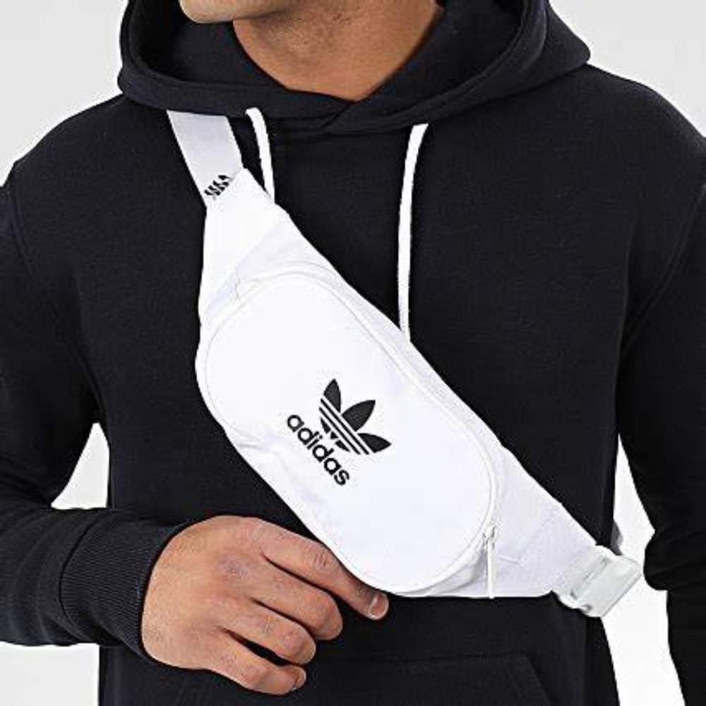 Adidas Essential Crossbody waist bag Unisex white FL9659